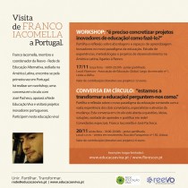 Reevo em Portugal . Eventos com Franco Iacomella (2015)
